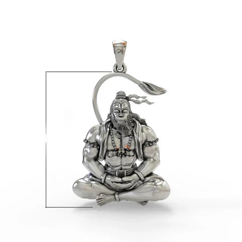 Hanumanji Meditation Pendant Chain