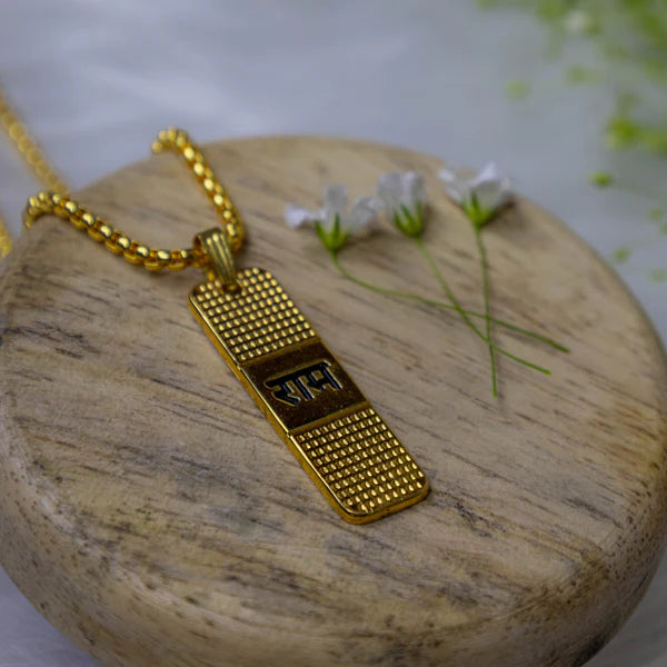 Premium Gold-Polish RAM Necklace