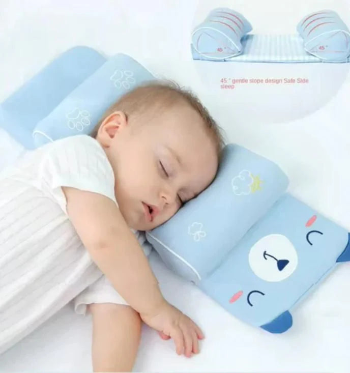Baby Shaping Head Support Pillow | Adjustable Fit | Cotton-Soft Sleep Pillow