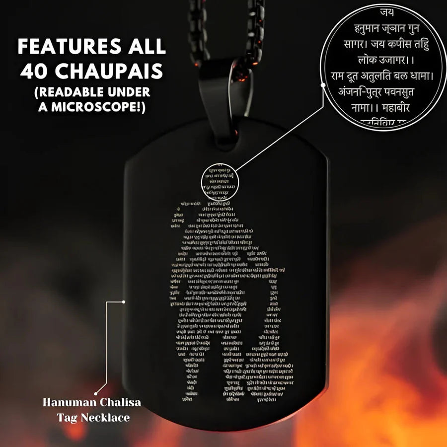 Divine Hanuman Chalisa Pendant